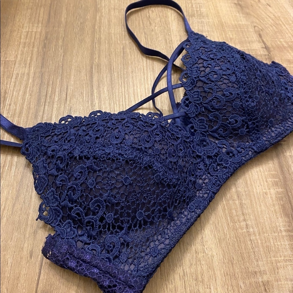 Navy Bralette